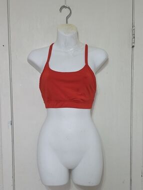 Red Sports Bra